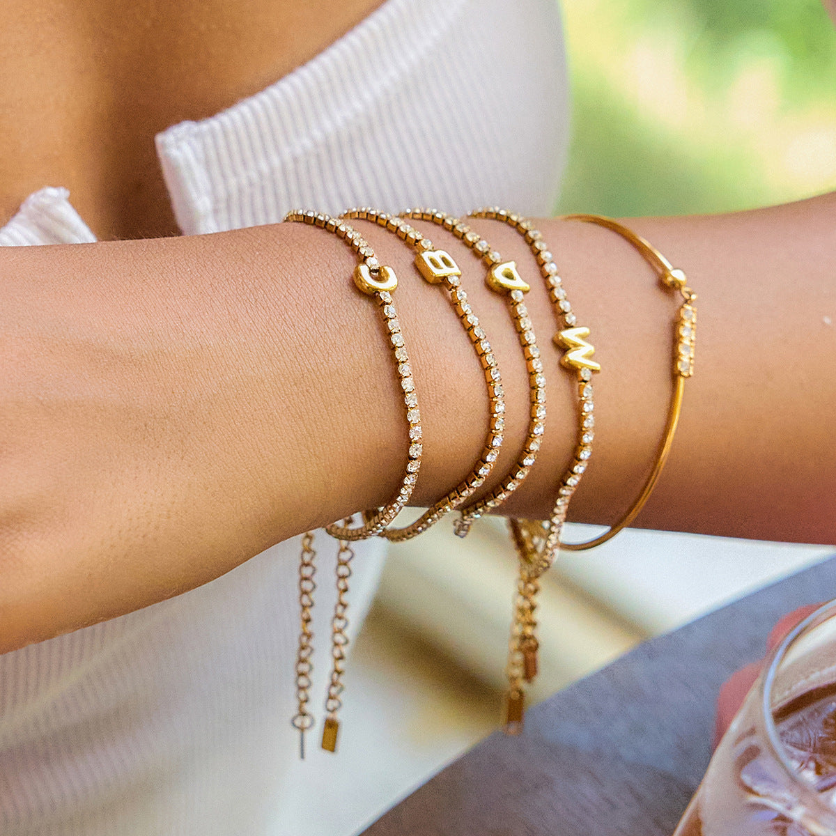 Initial Bracelet