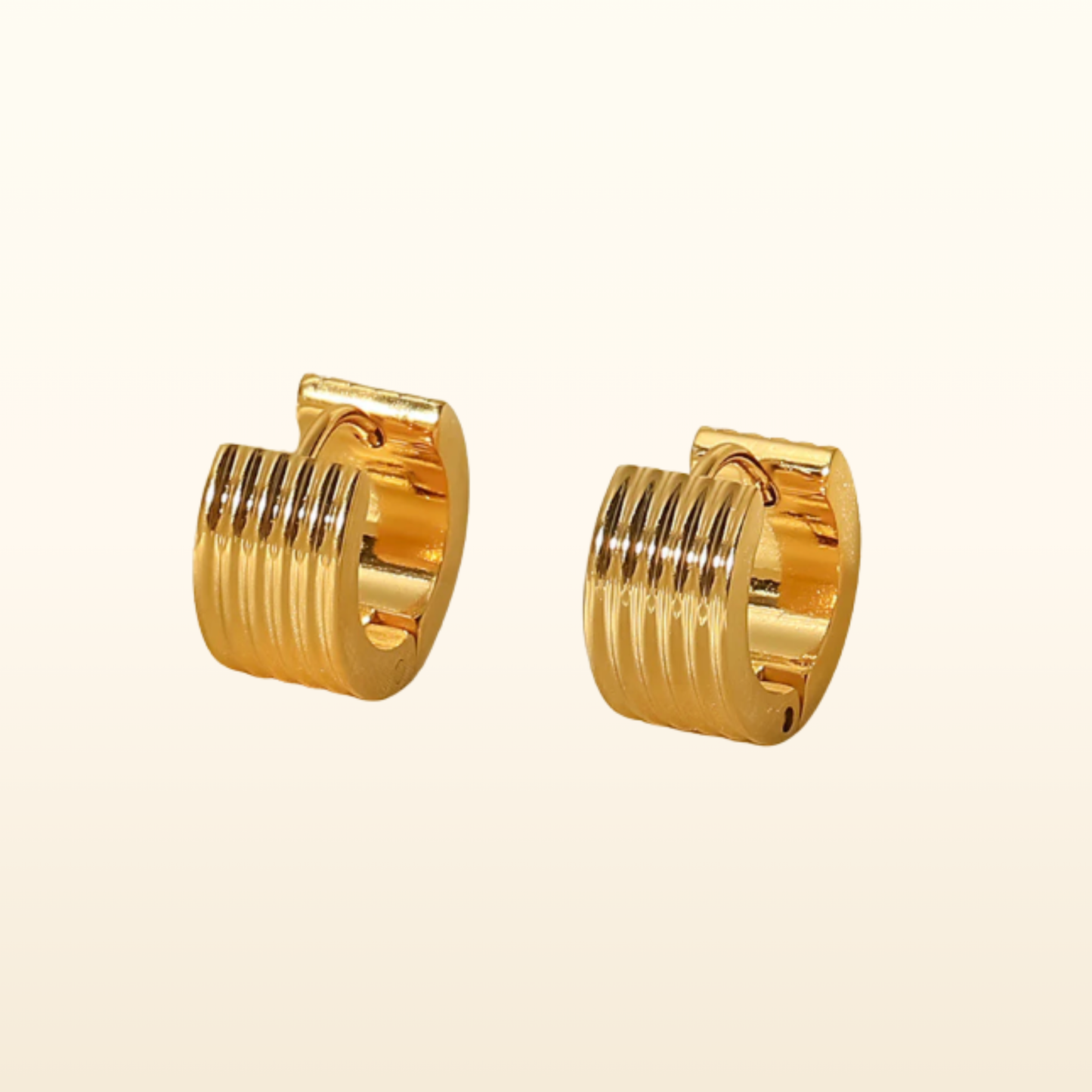 Bare Huggie Earrings