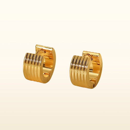 Bare Huggie Earrings